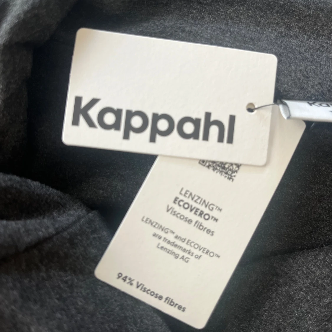 Mörkgrå/svart offshoulder topp  - 4