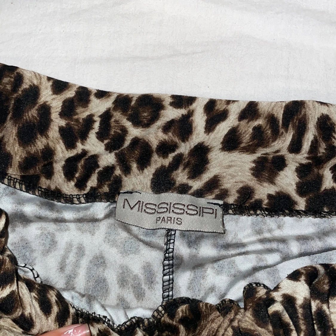 Leopardmönstrade byxor  - 1