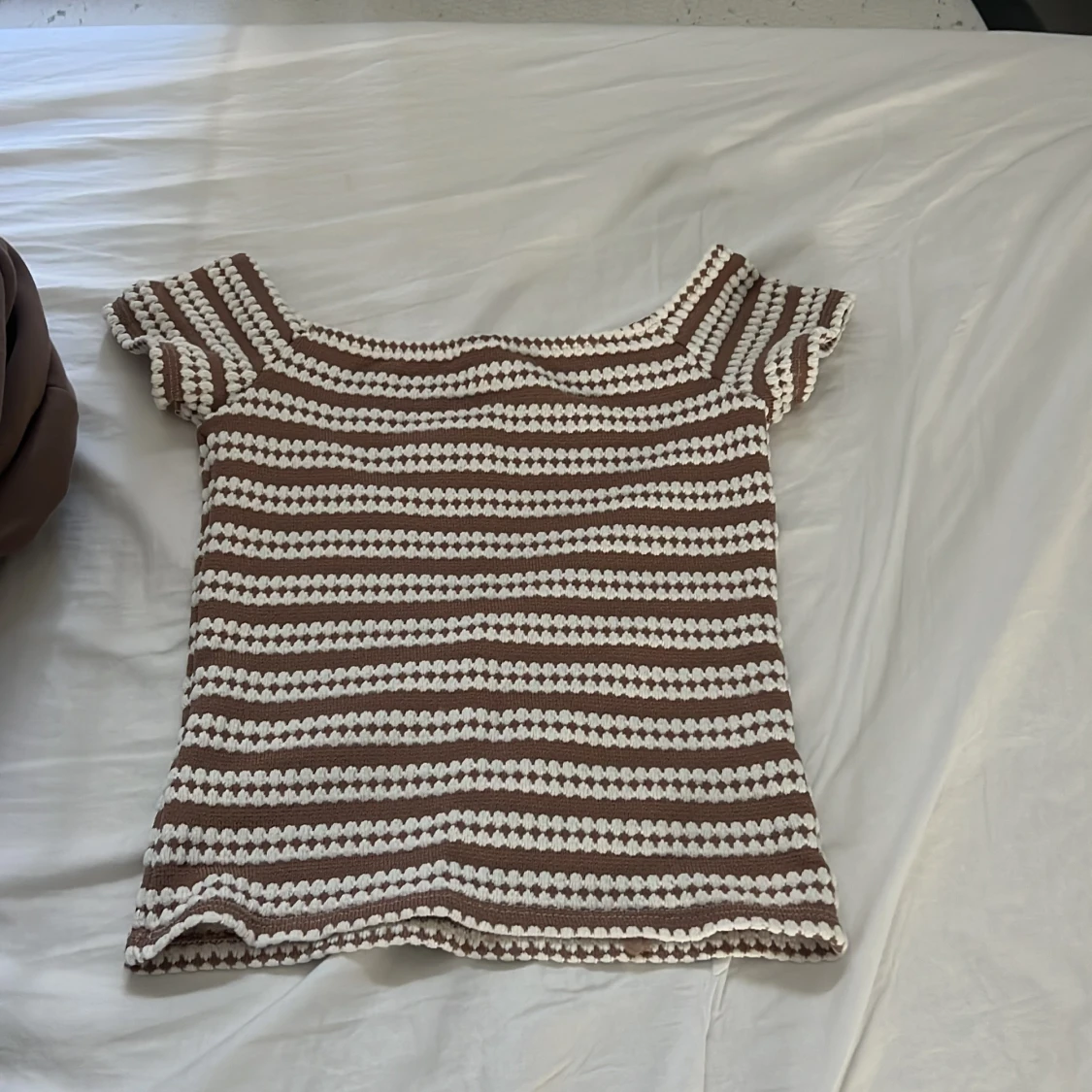 Randig stickad topp från Nelly - 1