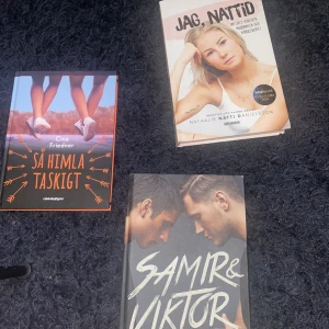 Böcker  -   tre jätte bra böcker som jag har läst!😊