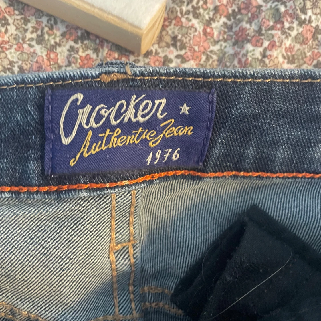 Blå jeanskjol från Crocker - 1