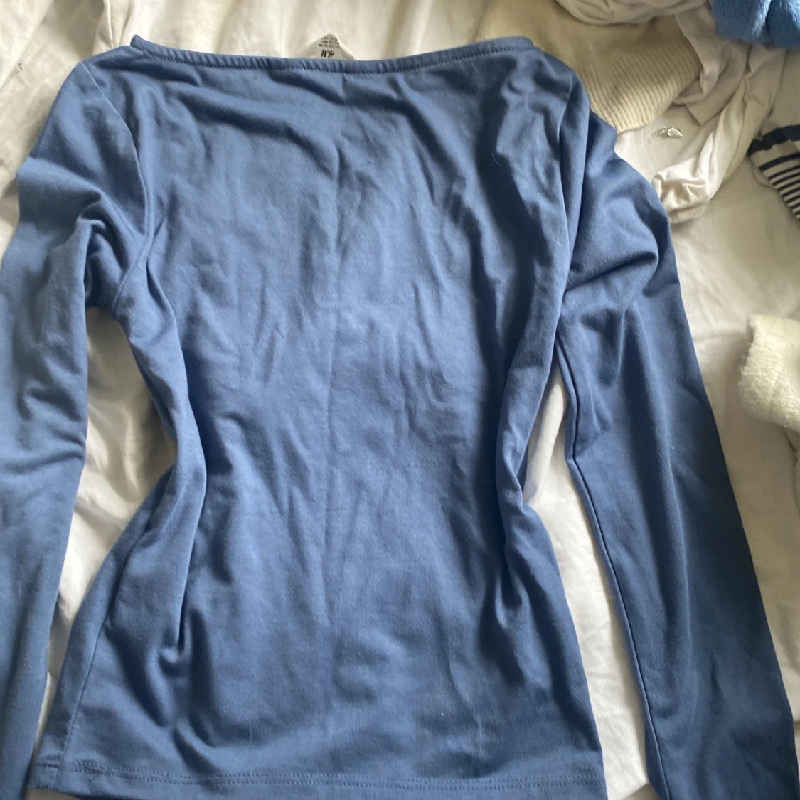 Blå långärmad tröja från H&M - 1