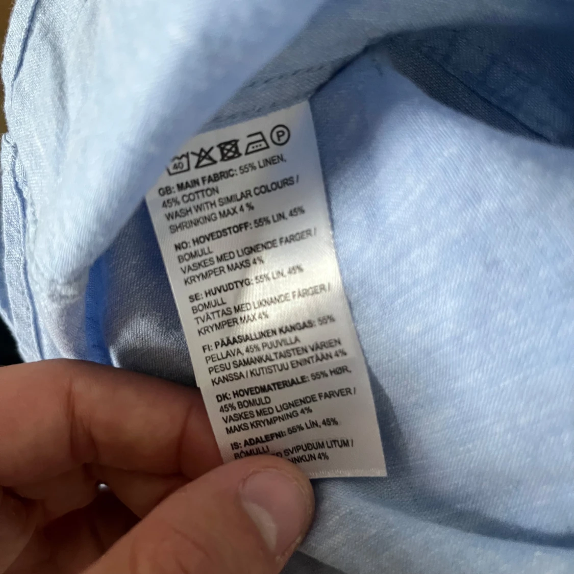 Linneskjorta från dressman - 3