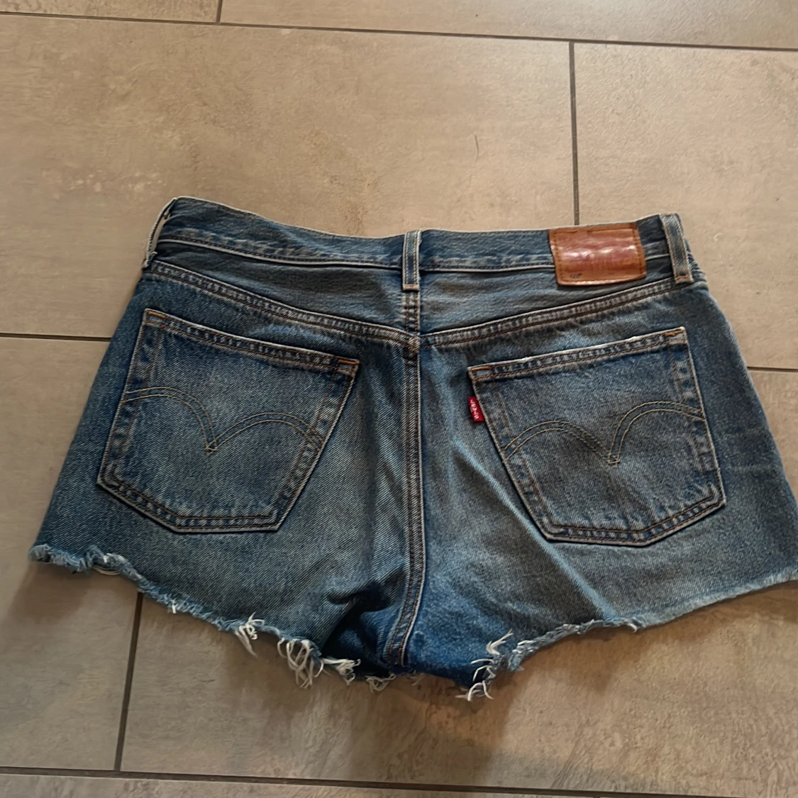 Levi's blå jeansshorts