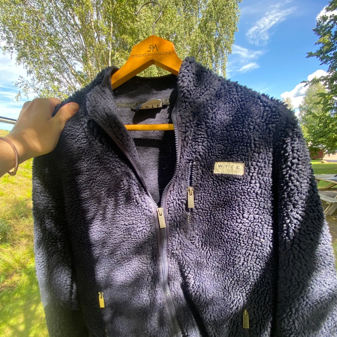 Svart teddyjacka från WYTE - 1