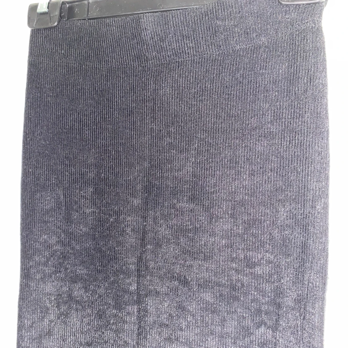 Svart ribbad långkjol Gina Tricot - 4