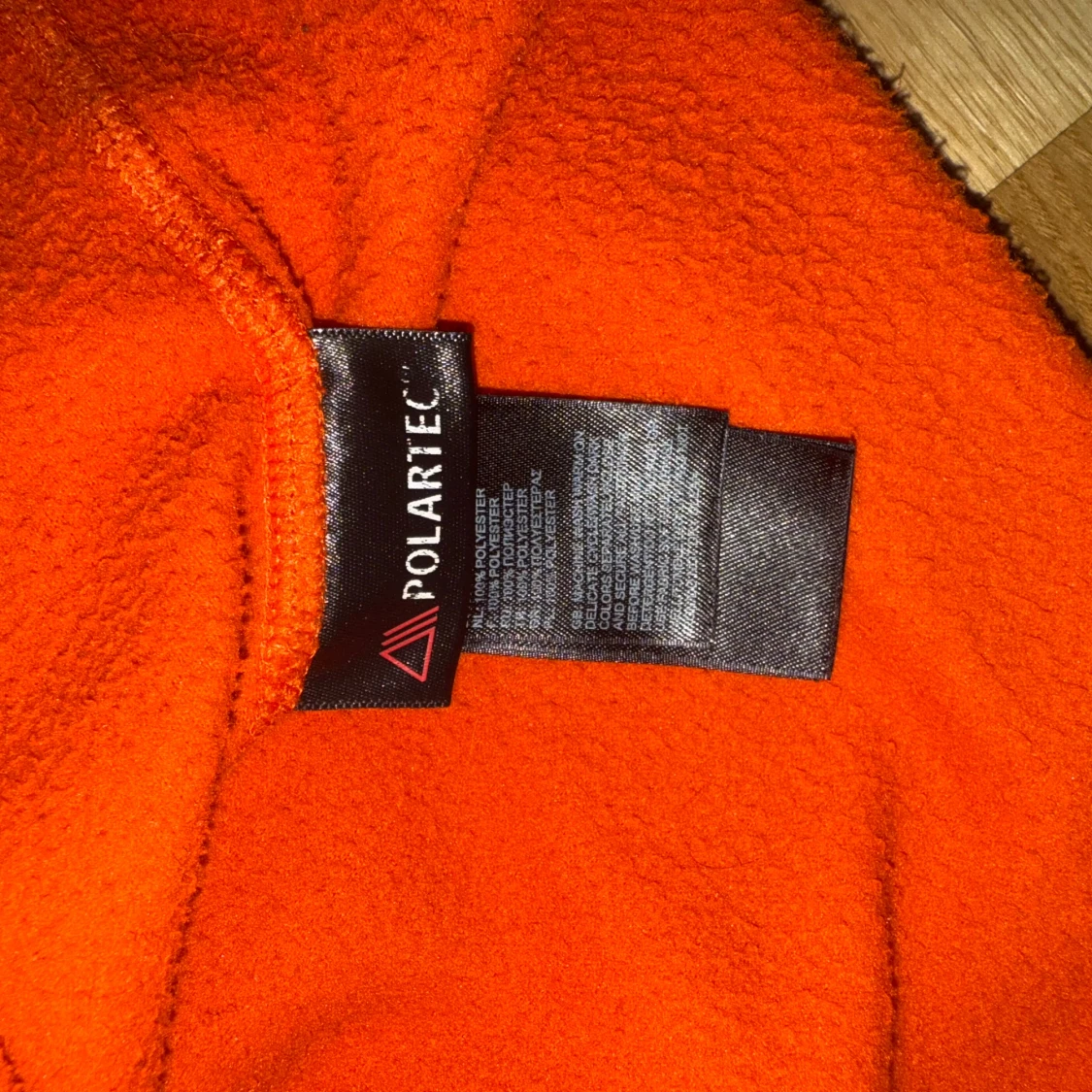 Orange fleece-tröja från The North Face - 3