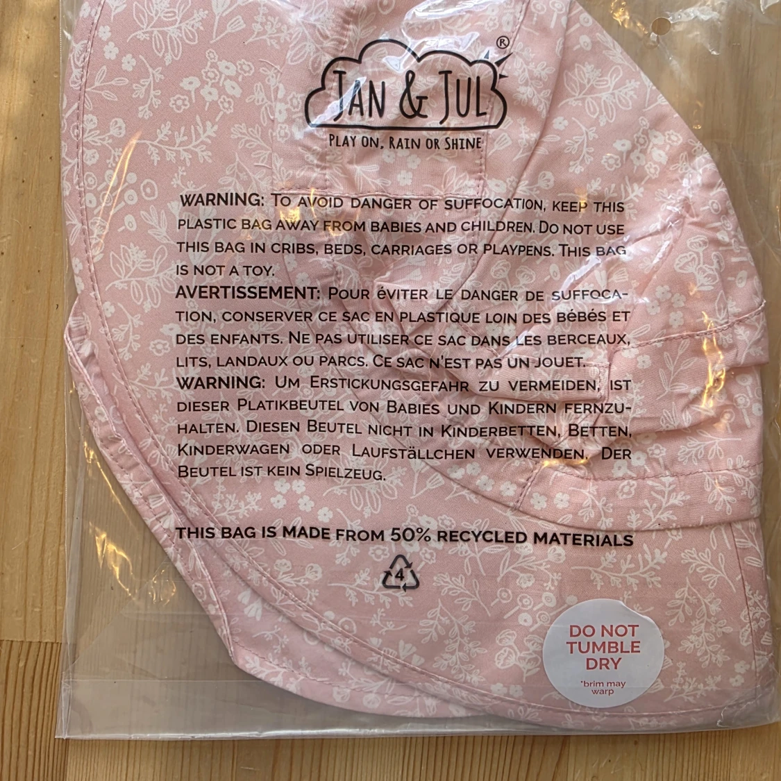 Jan & Jul Solhatt (6-24 månader) - 1