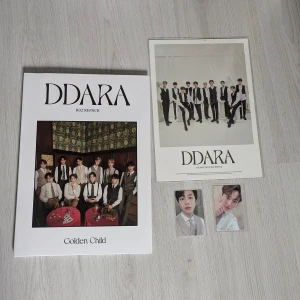 Golden child DDARA  - Album av golden child. Kommer med alla inclusions (lite fler än de på bild) med CD och 2 photocards. 