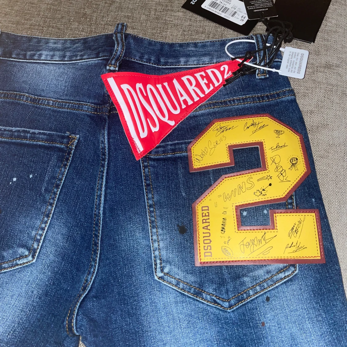 Blå Dsquared2 jeans  - 2
