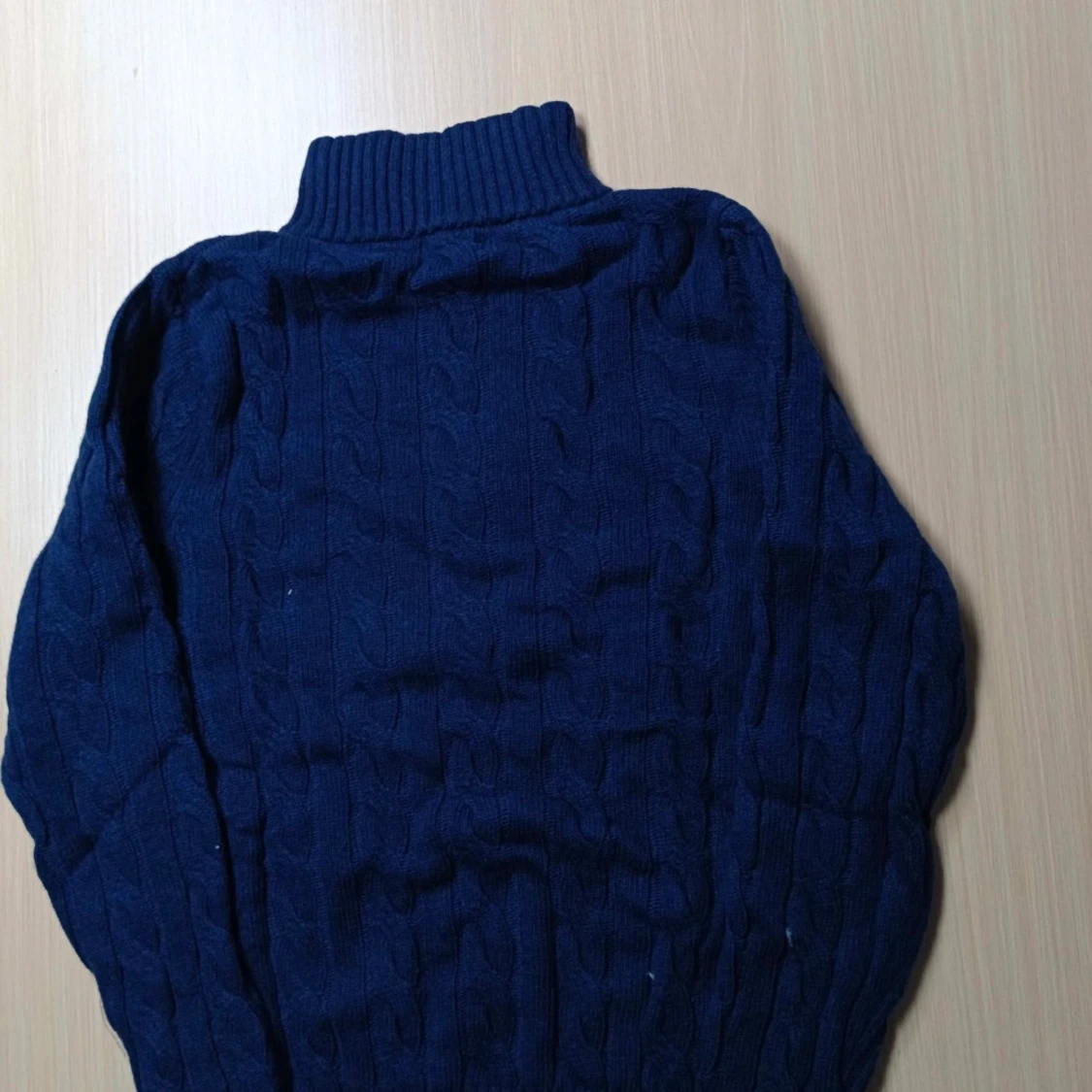 Marinblå stickad tröja Polo Ralph Lauren - 1