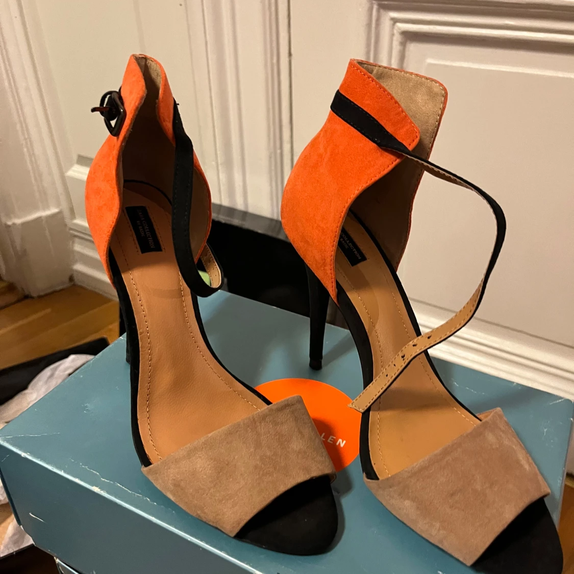 Högklackat med öppen tå - 1