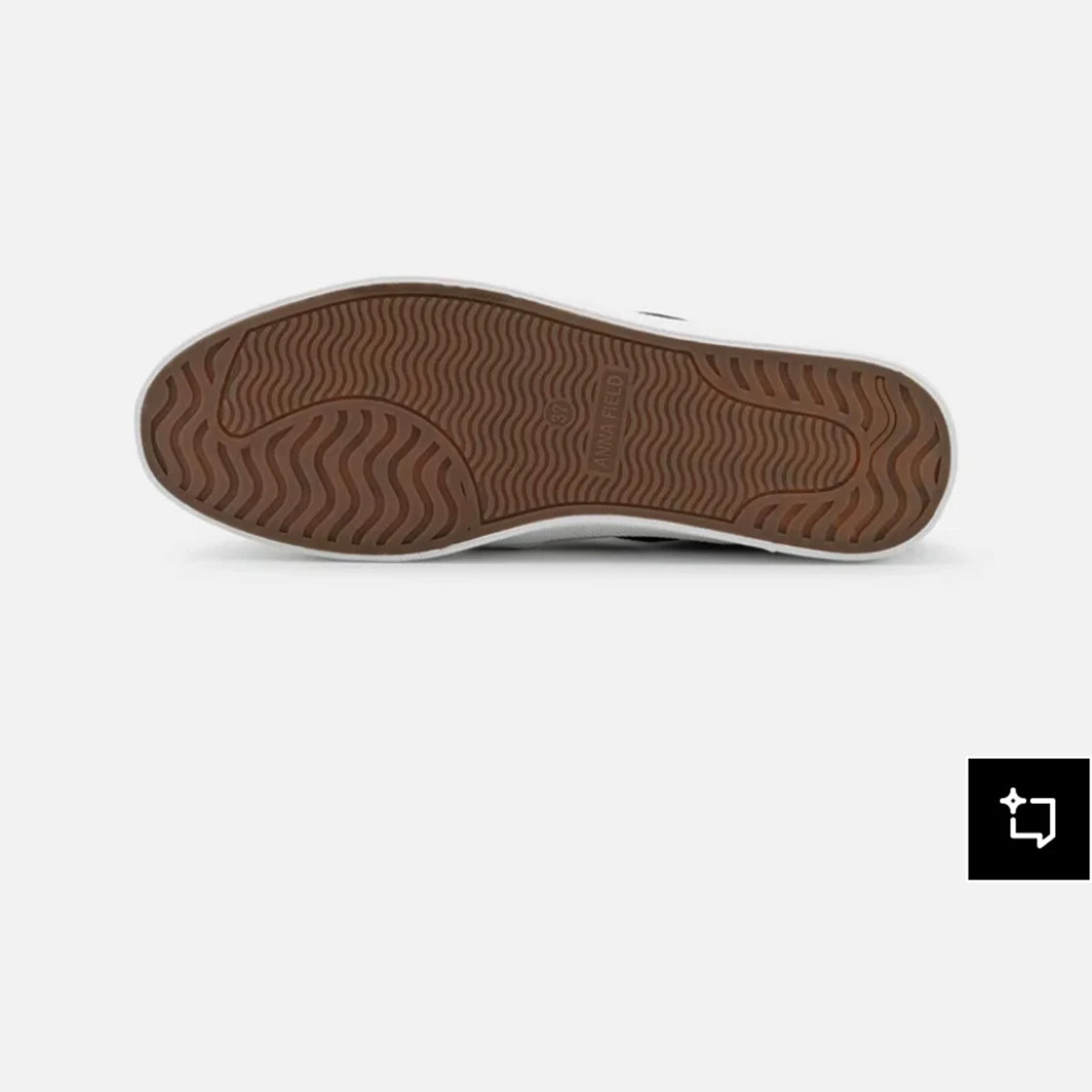 Svarta slip-on sneakers med knut - 1