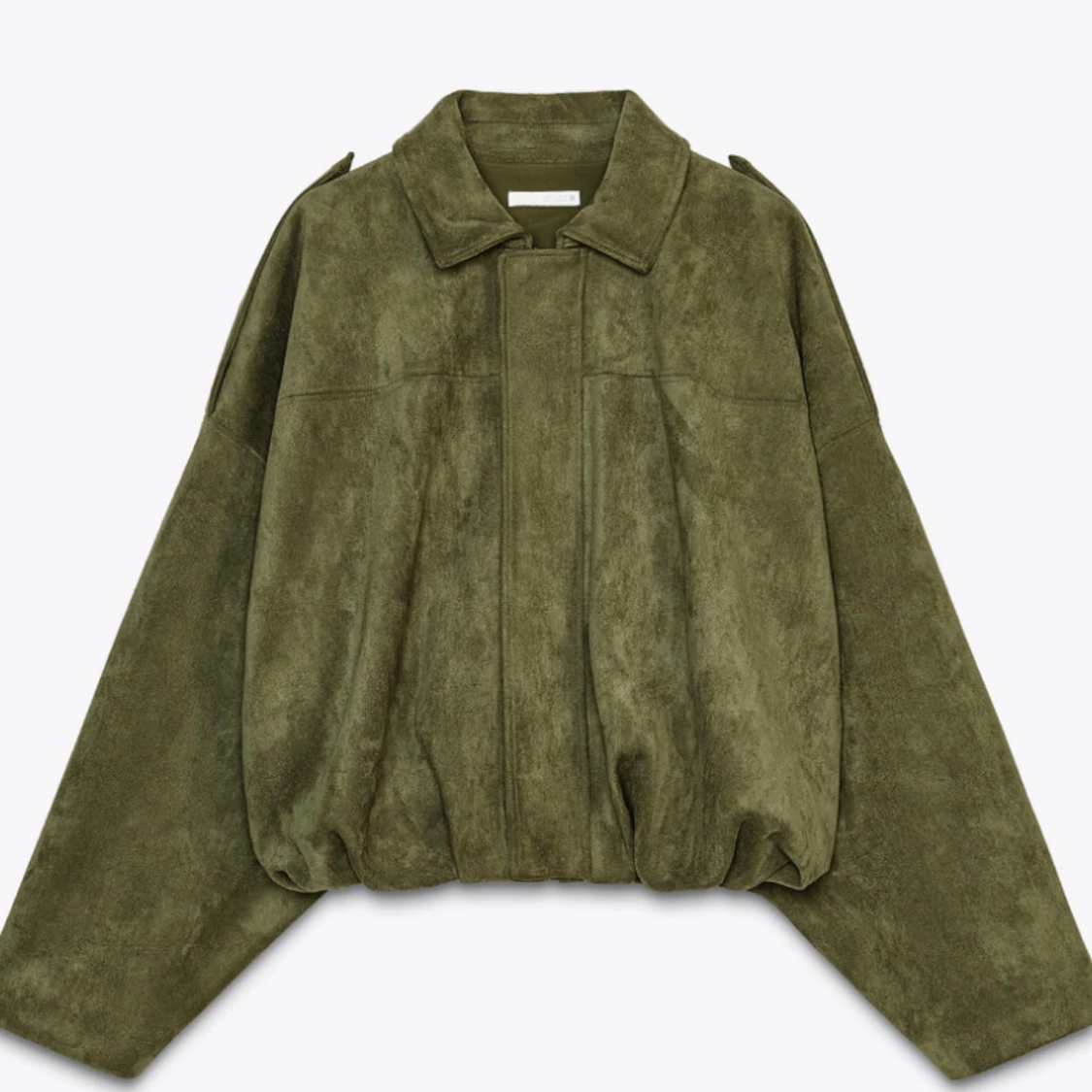 Grön mockajacka från Zara