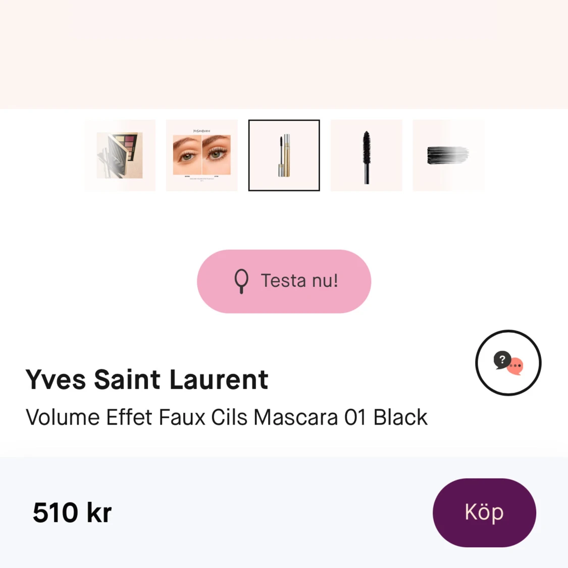 YSL Volume Effet Faux Cils Mascara - 1