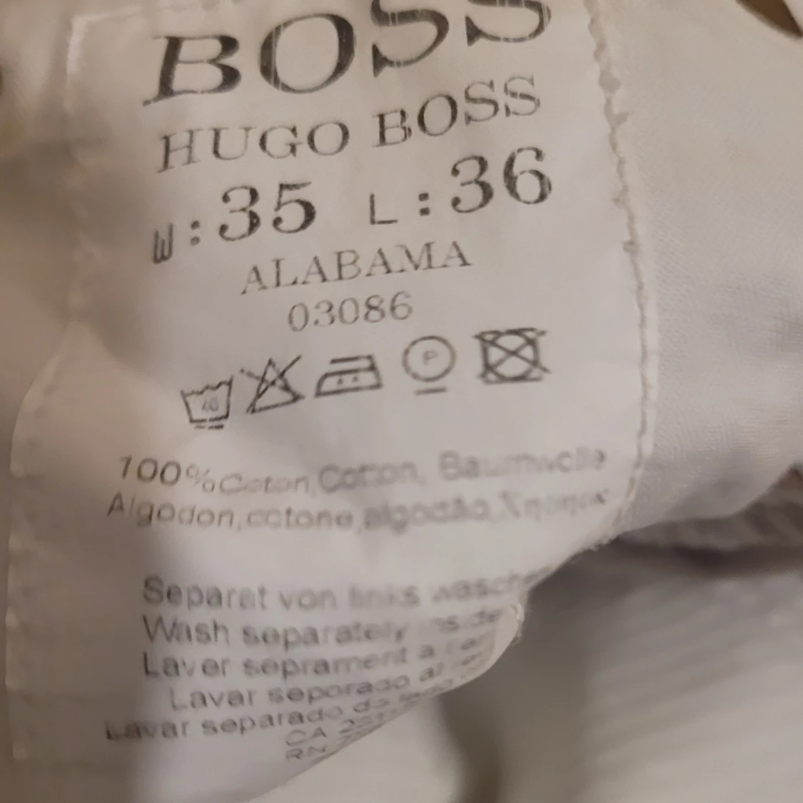 Beige chinos från Hugo Boss - 4