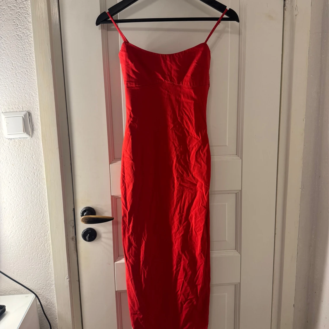 Röd klänning 