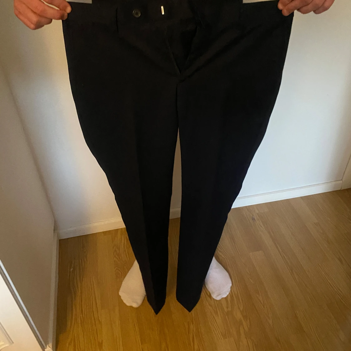 Mörkblå kostym H&M & Dressmann slim fit - 1