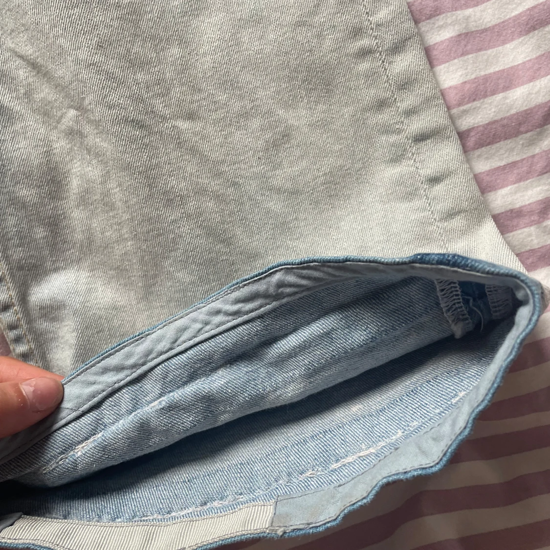 Ljusblå bootcut jeans från H&M Divided - 2
