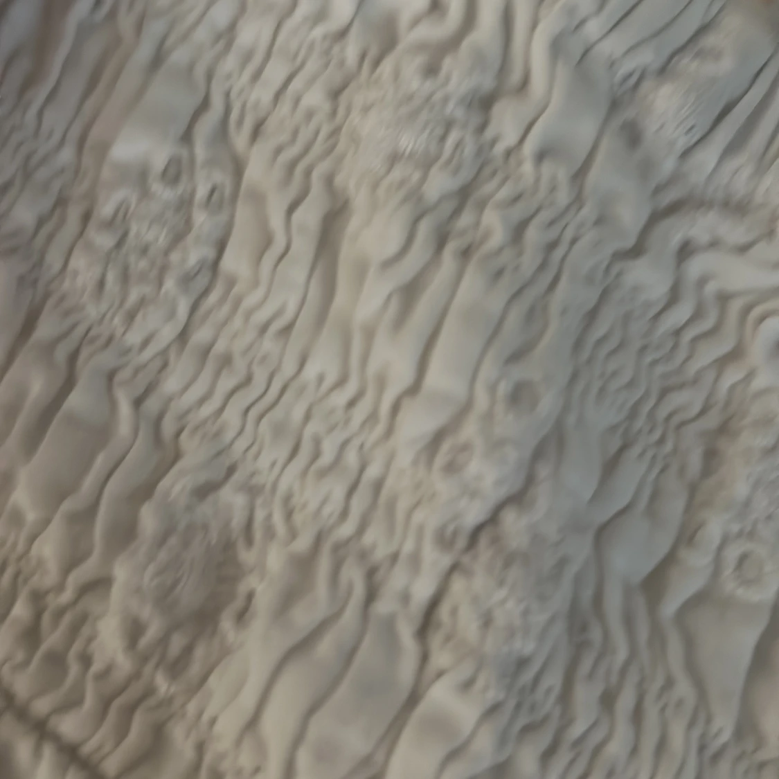 Vit långkjol med broderade blommor - 4