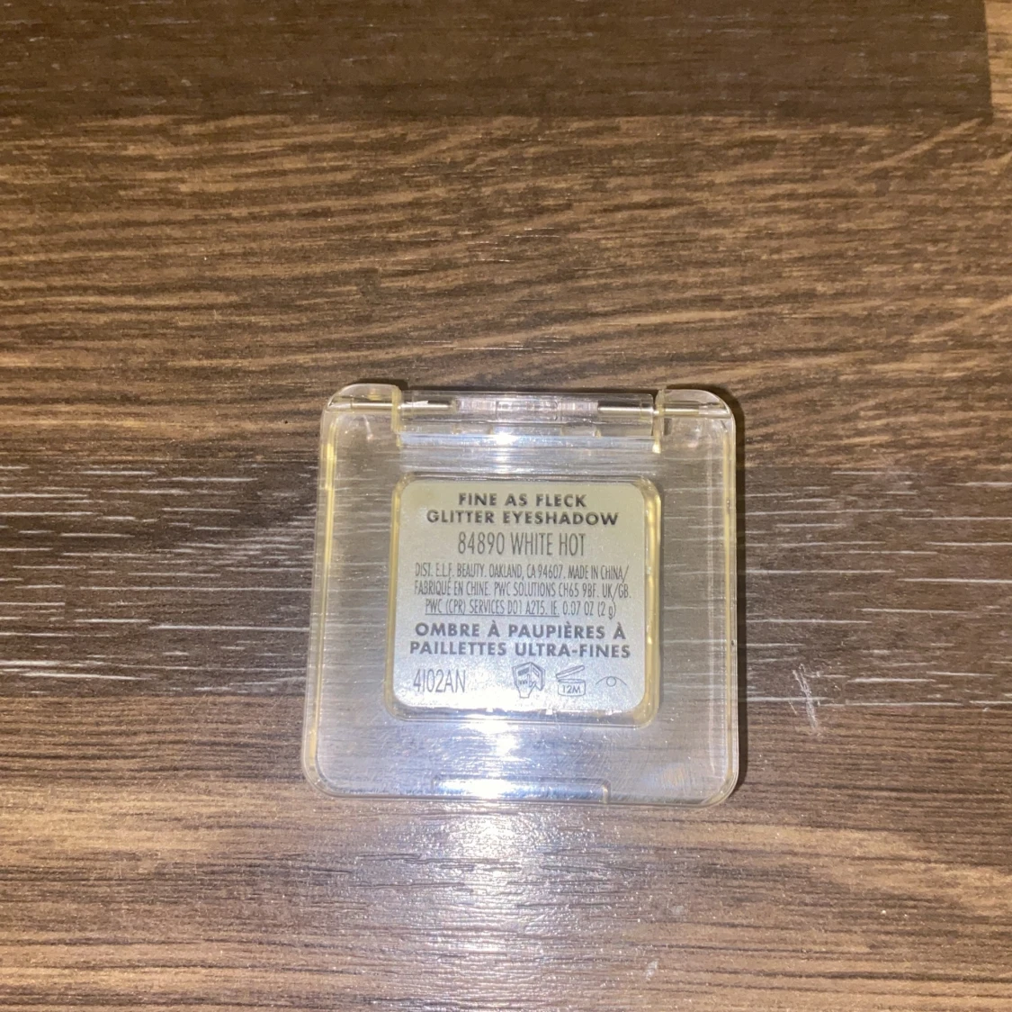 e.l.f. glitterögonskugga White Hot - 1
