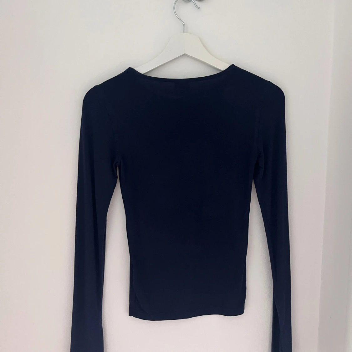 Mörkblå långärmad topp Gina Tricot XS - 2