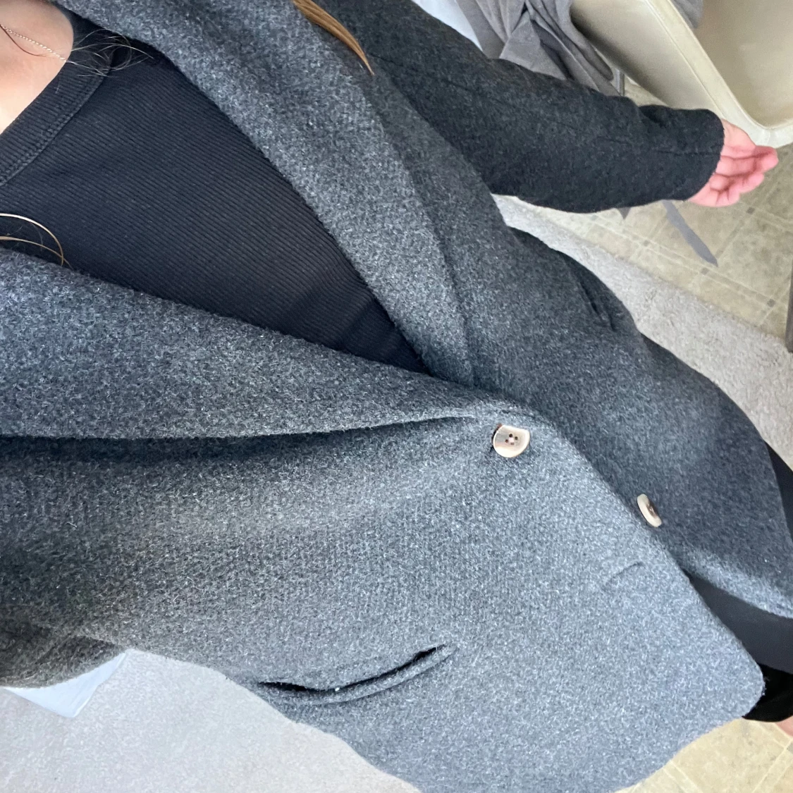 Mörkgrå kavaj från Veromoda - 1