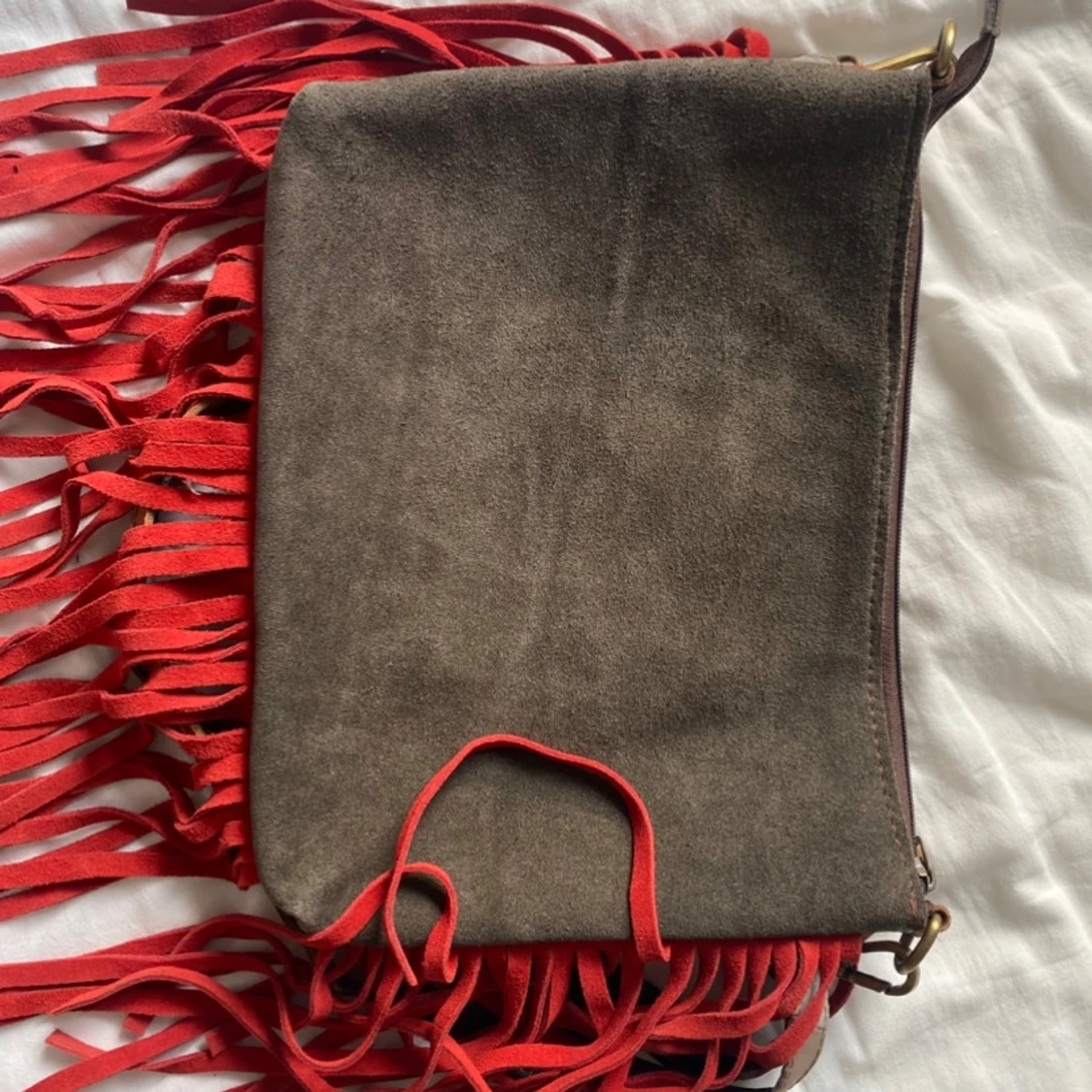 Läderväska med mönster - 2