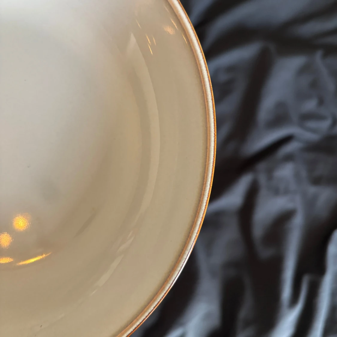 Grå djup tallrik - 1