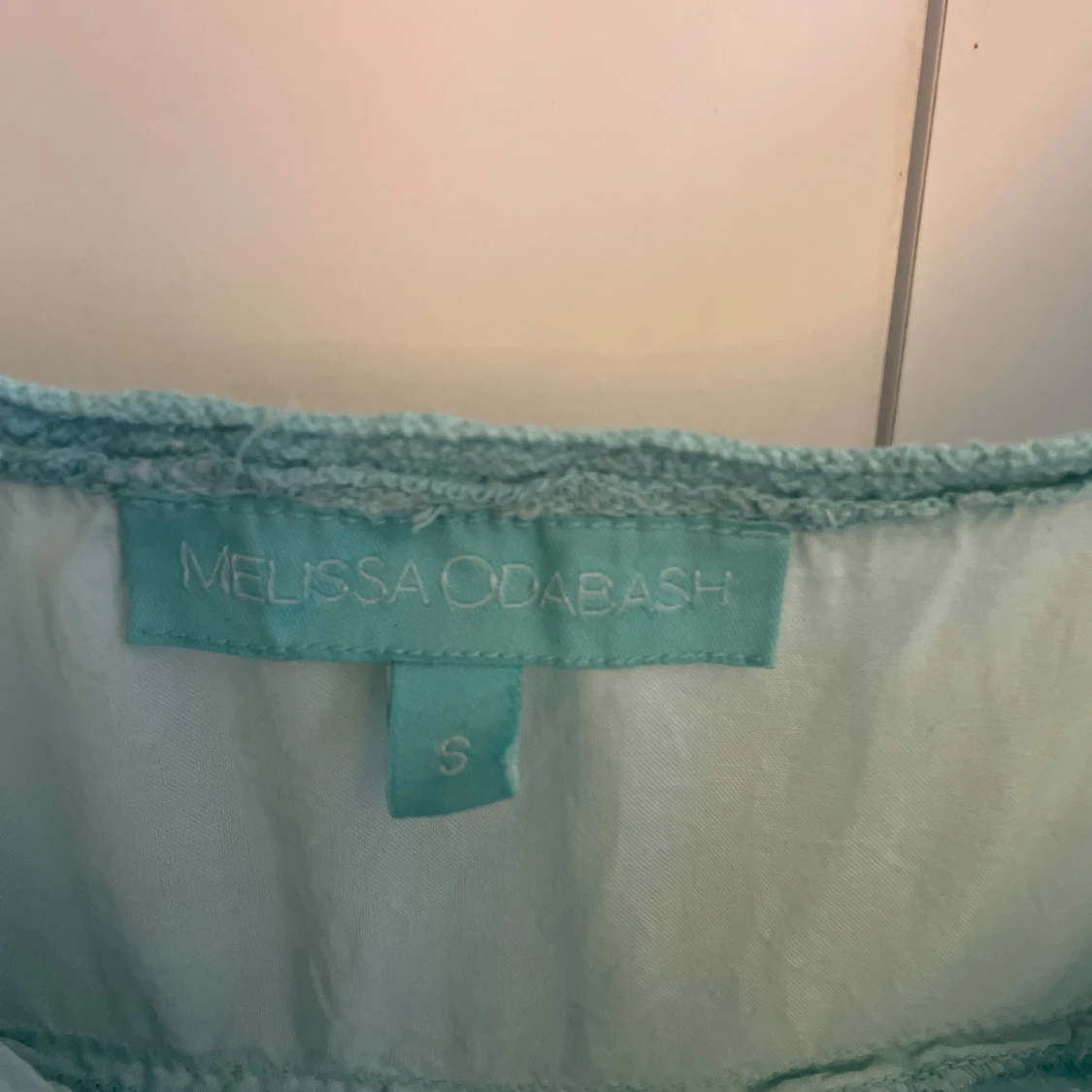 Ljusblå klänning från Melissa Odabash - 3