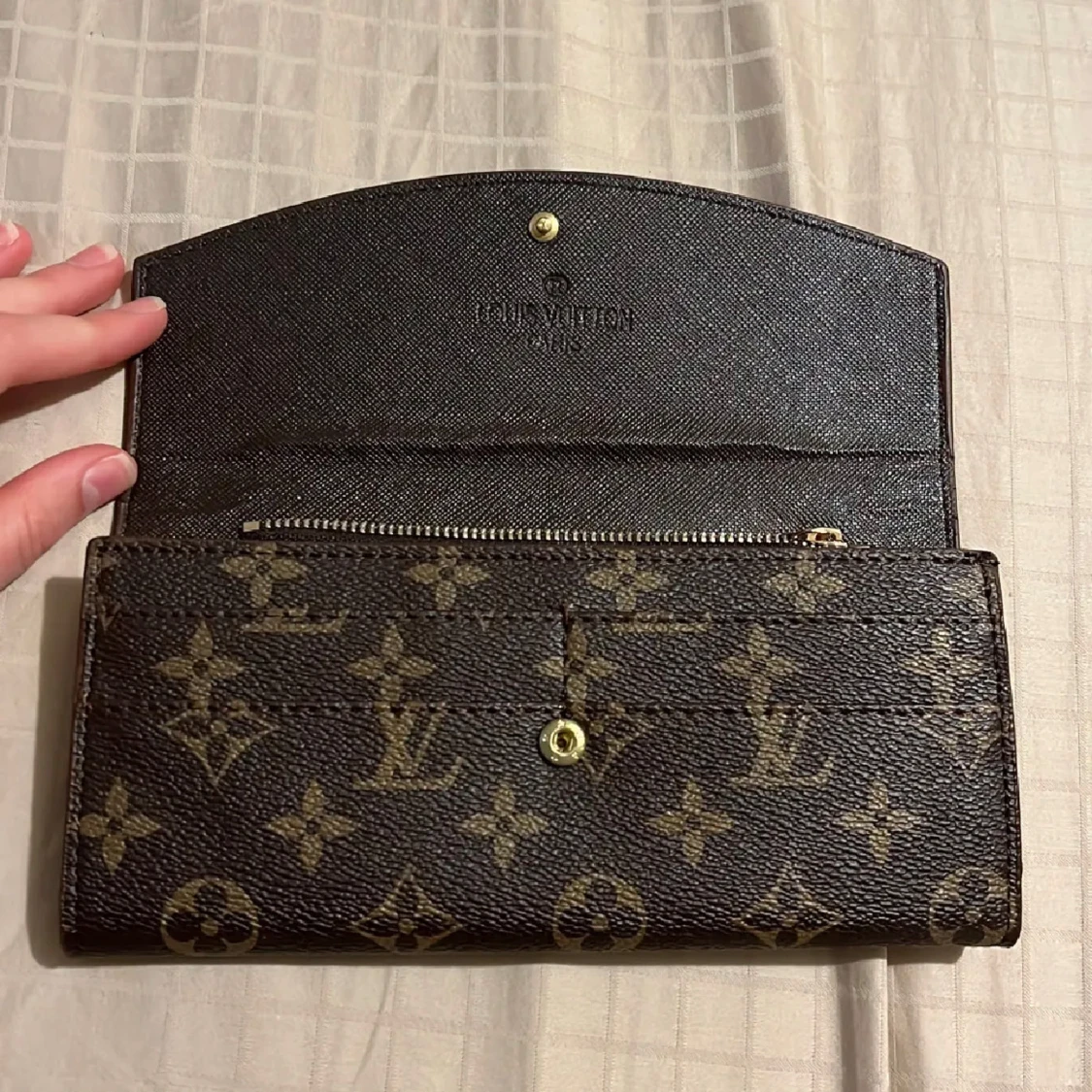 Louis V monogram plånbok/väska - 1