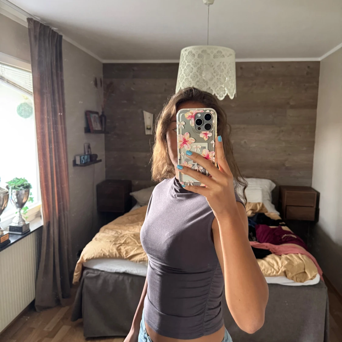 Mörkgrå polotopp från Stradivarius - 1