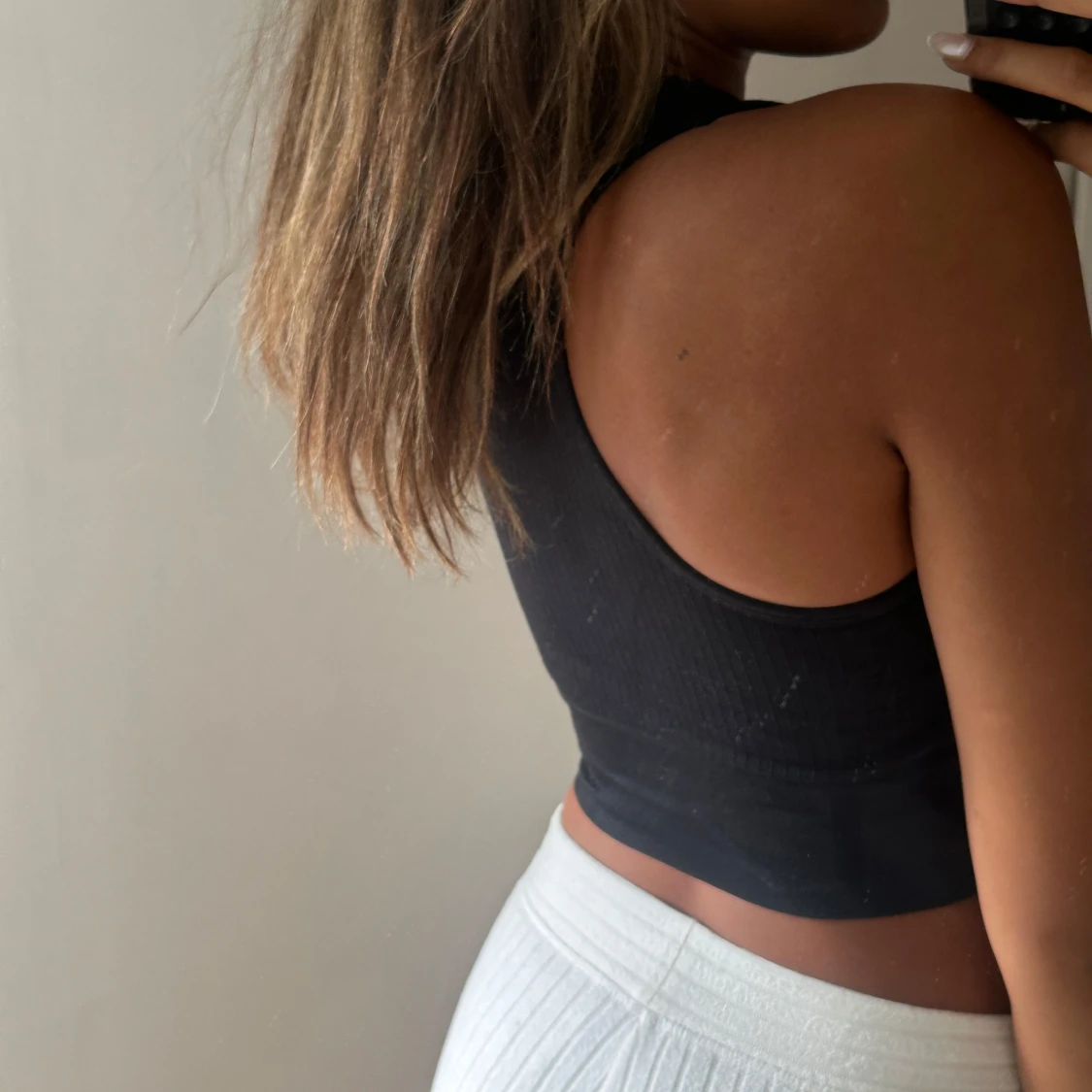 Svart croppad träningstopp från Kay/Day - 1