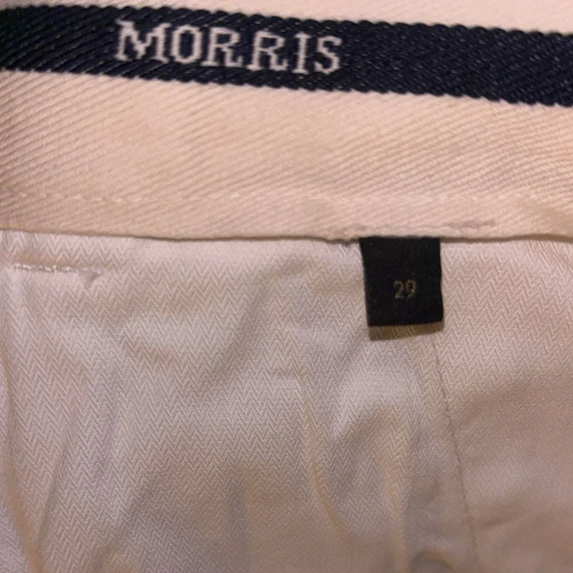 Vita bomullsshorts från Morris - 3