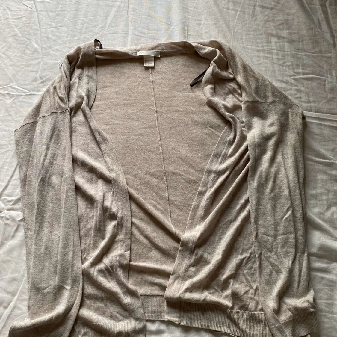 Beige kofta från H&M BASIC, stl S - 1