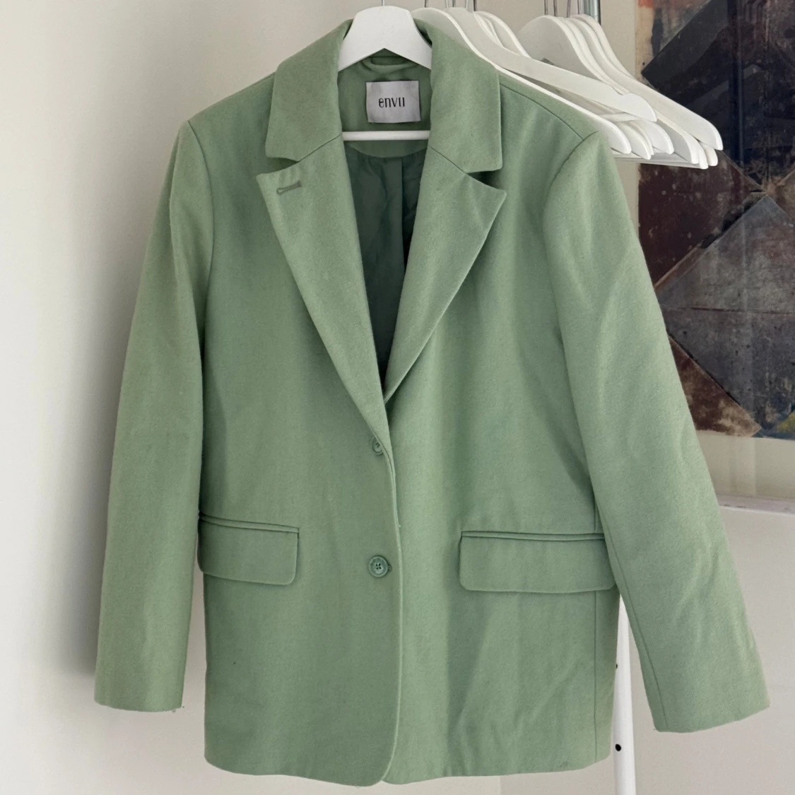 Ljusgrön kavaj från Envii - 1