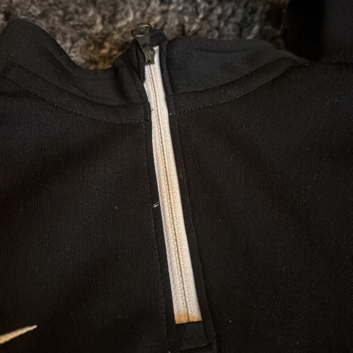 Svart Nike half zip träningströja - 3