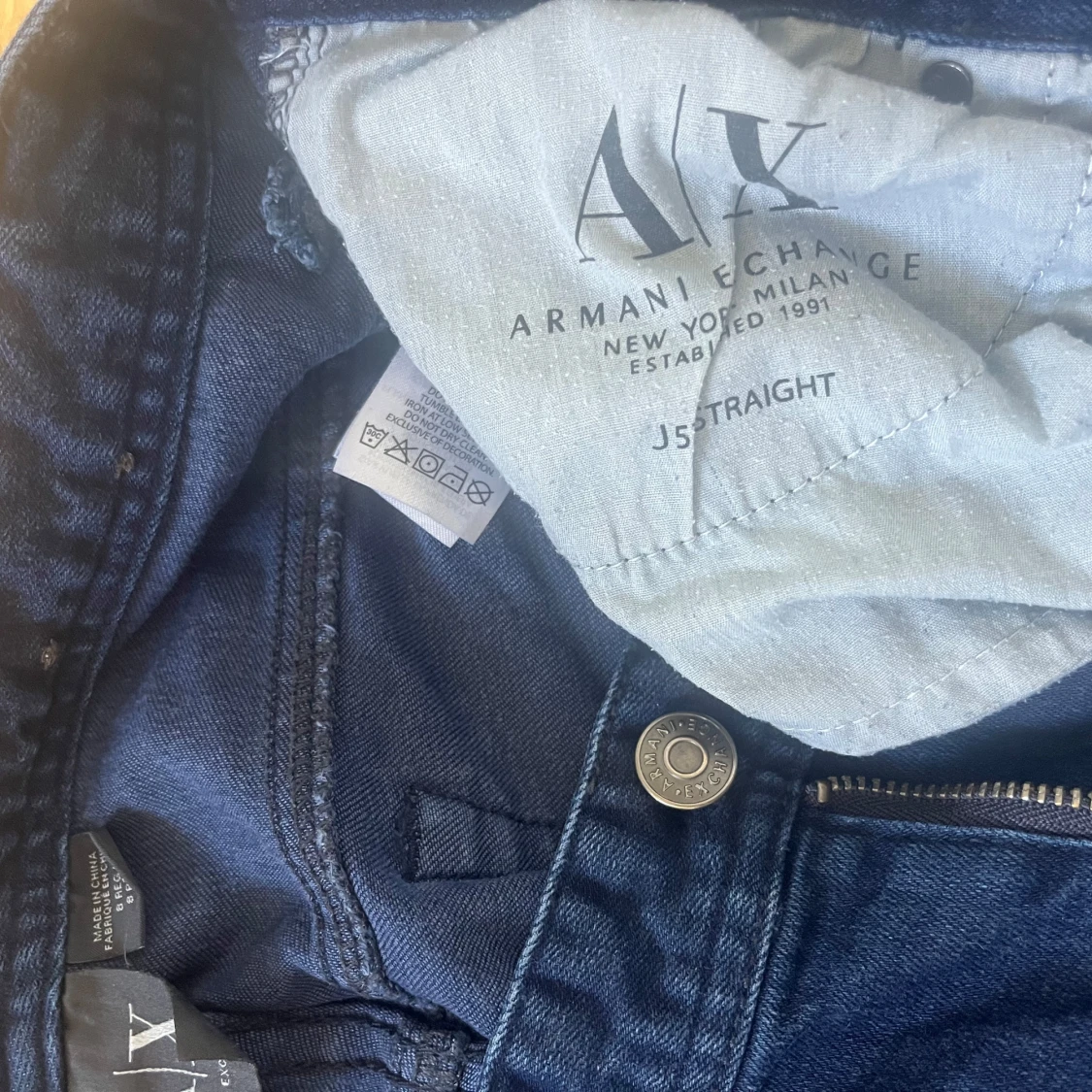 Mörkblå jeans från Armani Exchange - 3