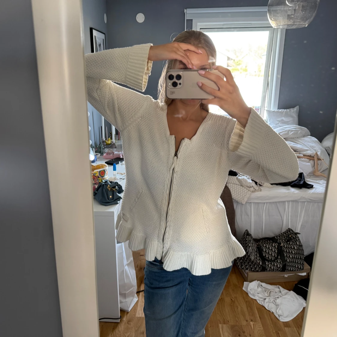 Stickad Odd Molly kofta