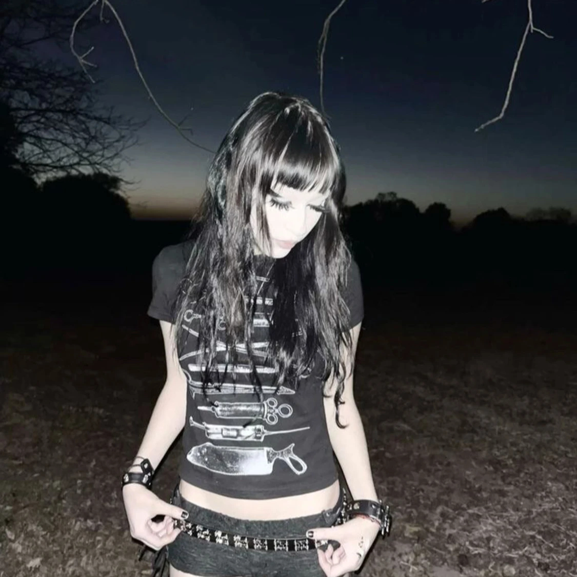 Svarta shorts med hög midja - 2