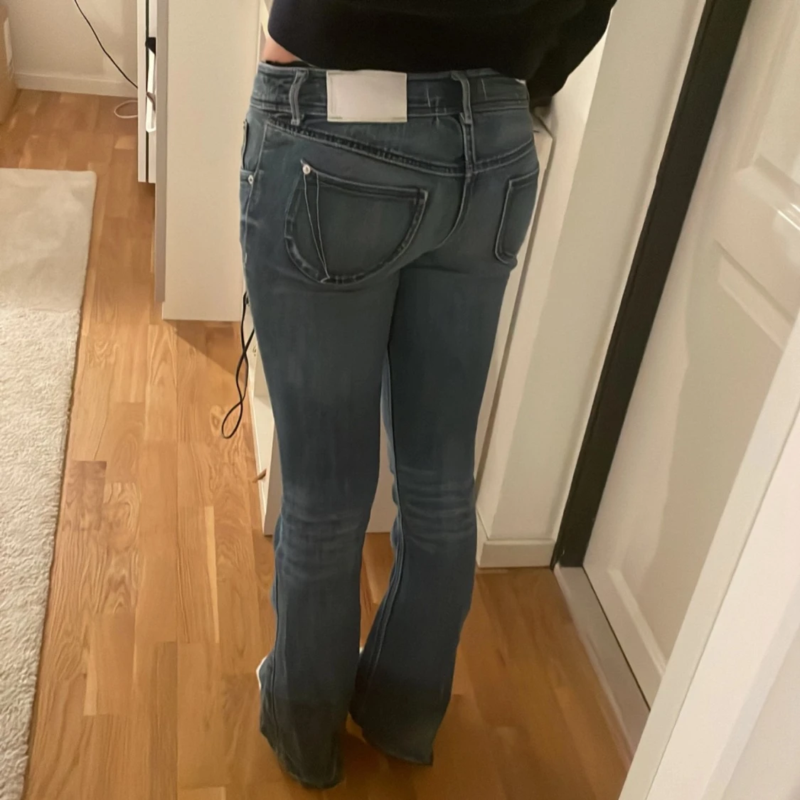 Lågmidjade jeans