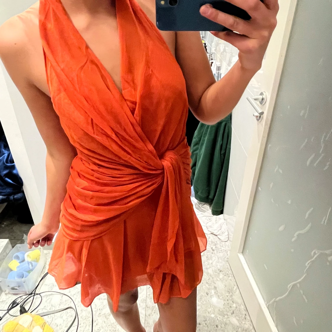 Orange klänning från ASOS Design