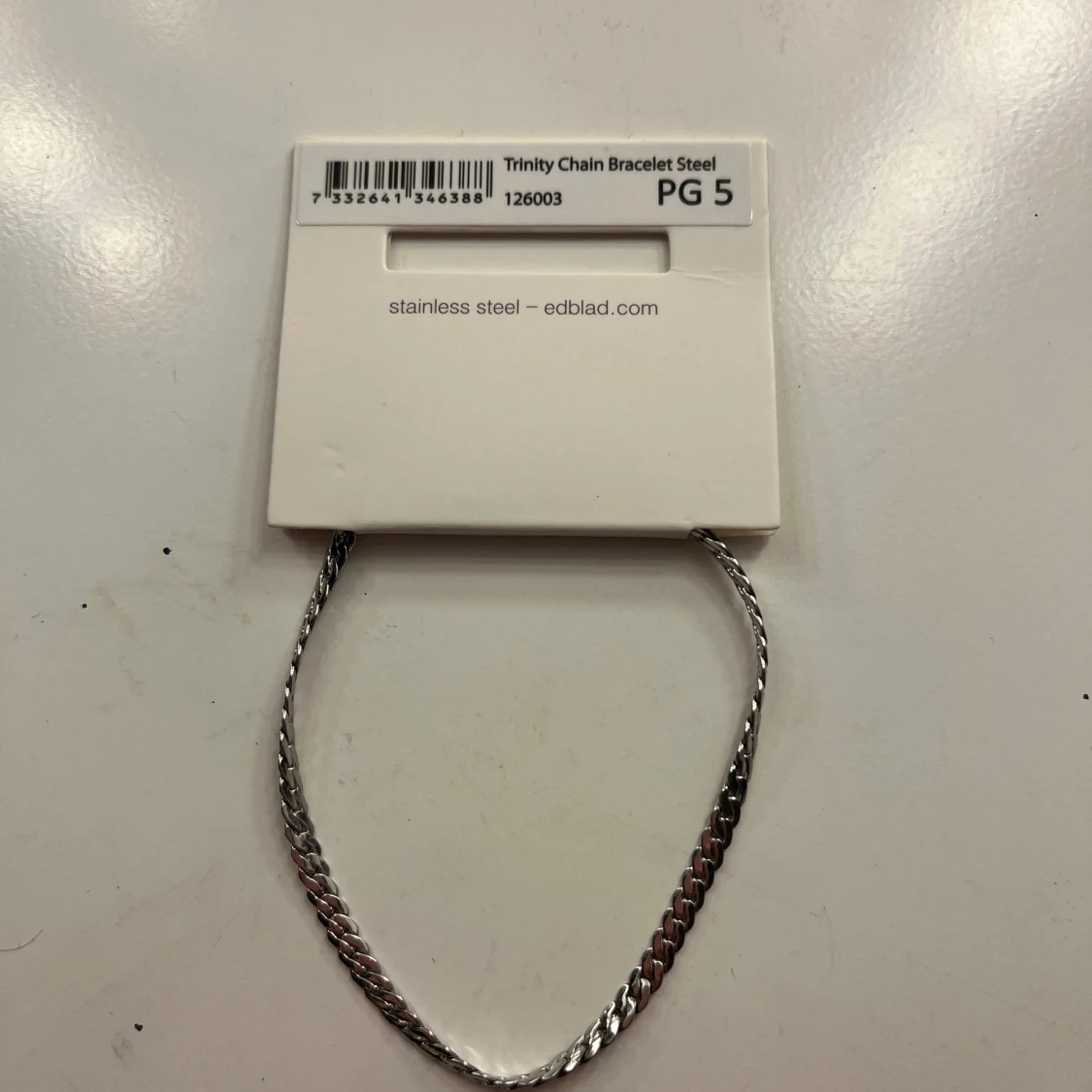 Trinity Chain Armband i Stål från Edblad - 1