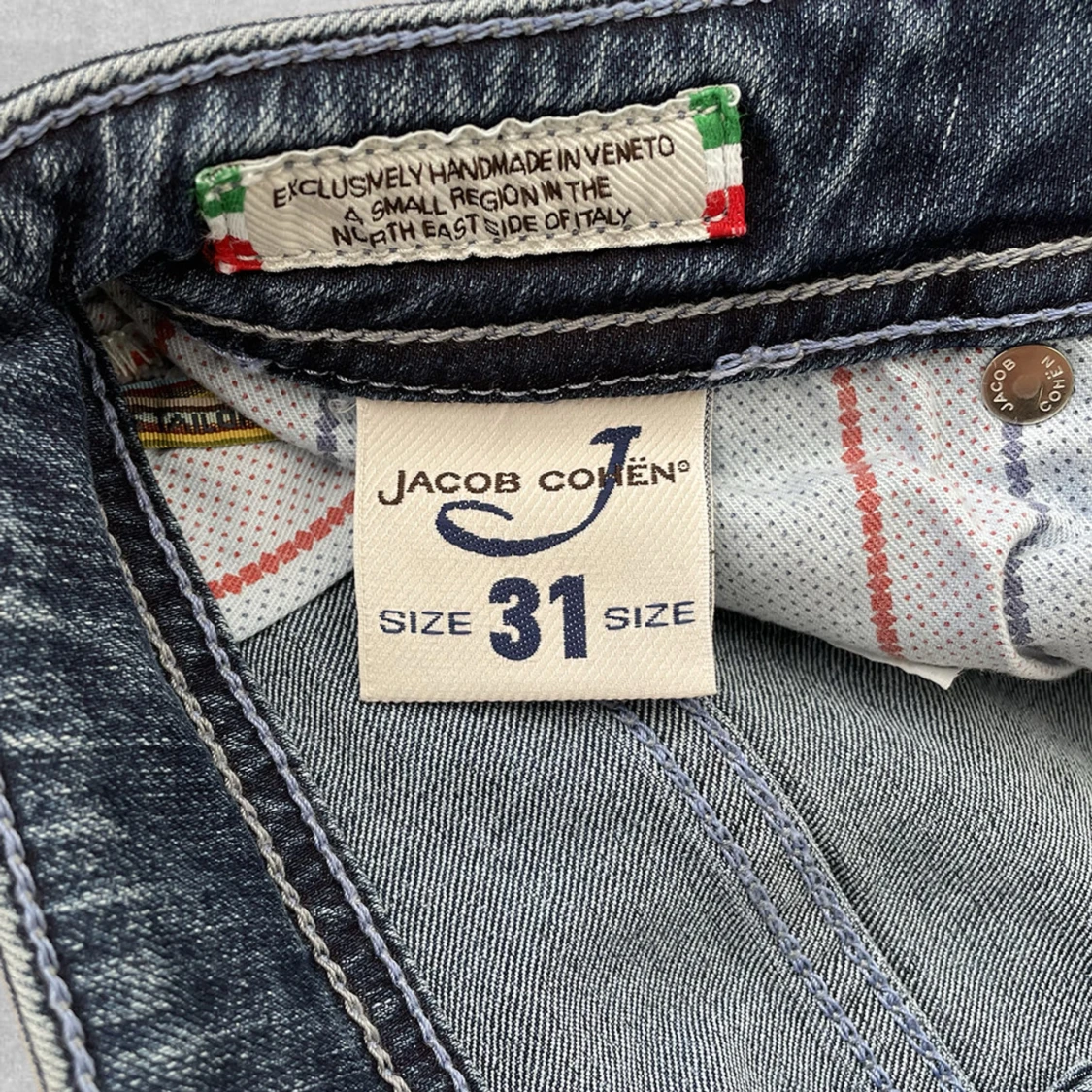 Blåa Jacob Cohen Jeans  - 4