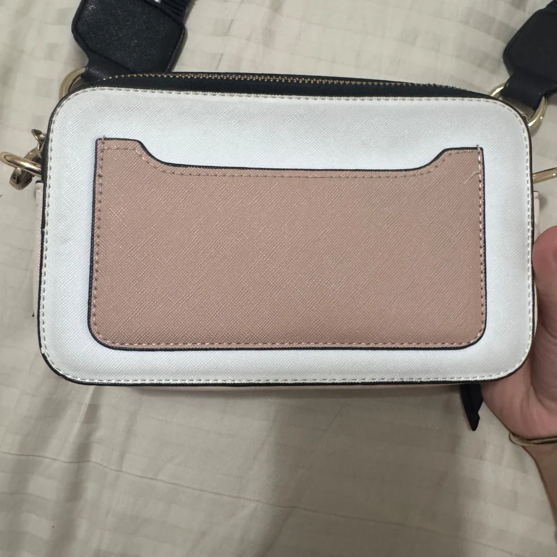 Vit axelväska - 4