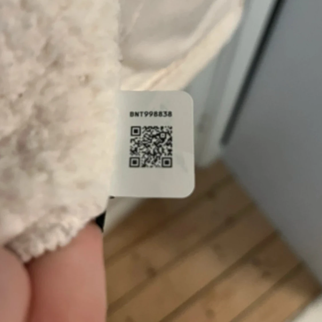 Vit teddyjacka från The North Face - 3