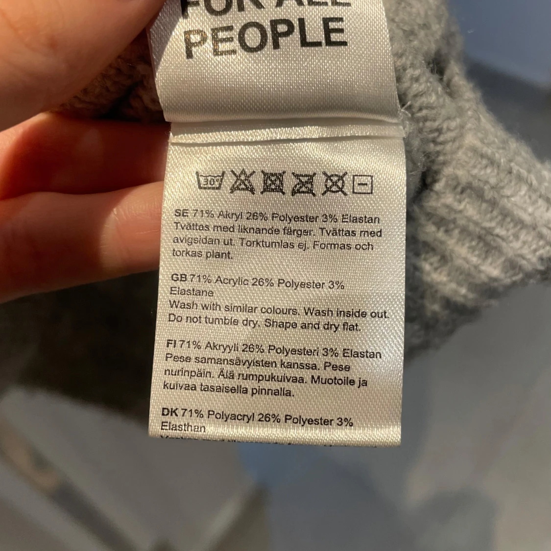 Grå tröja från 157 - 3