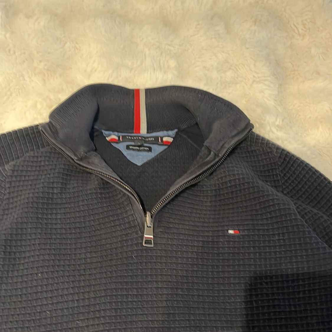 Svart half zip tröja Tommy Hilfiger - 2
