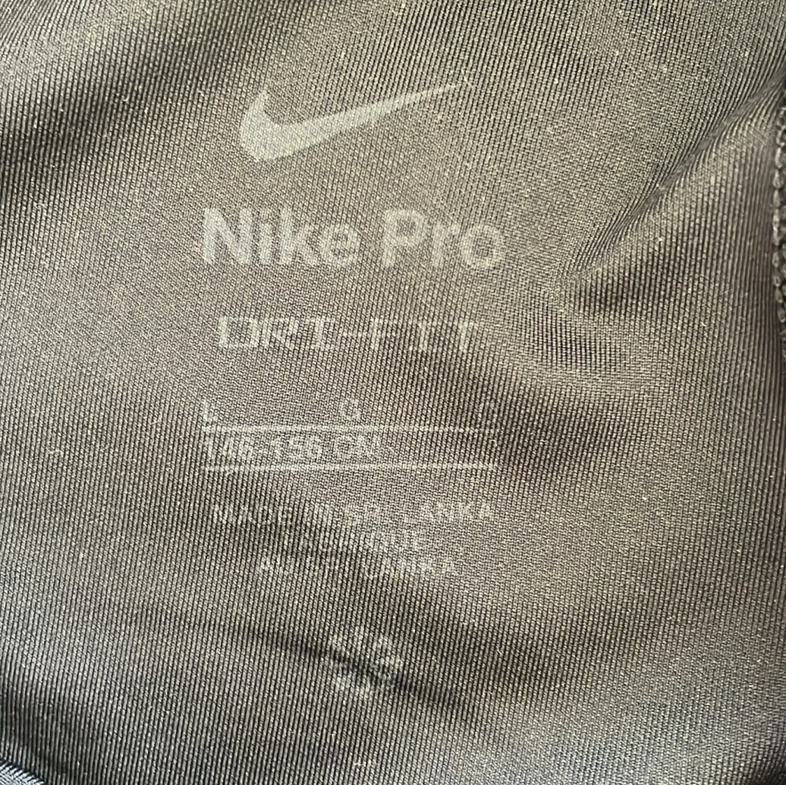 Nike Pro svarta träningstights barn 146-156 - 3