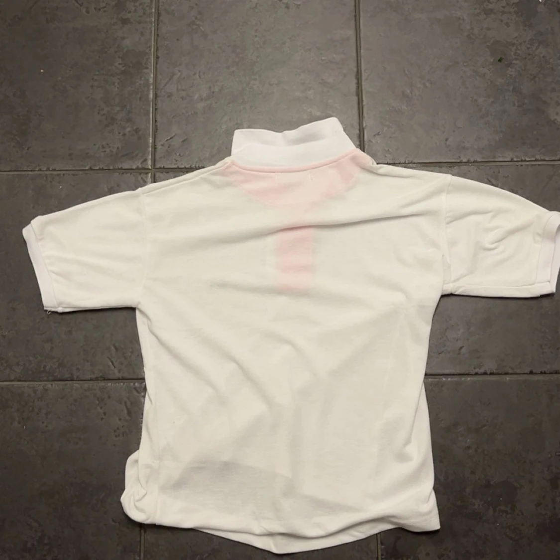 Vit pikétröja från Lacoste - 1